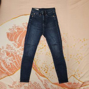 Gap high waisted skinny jeans
